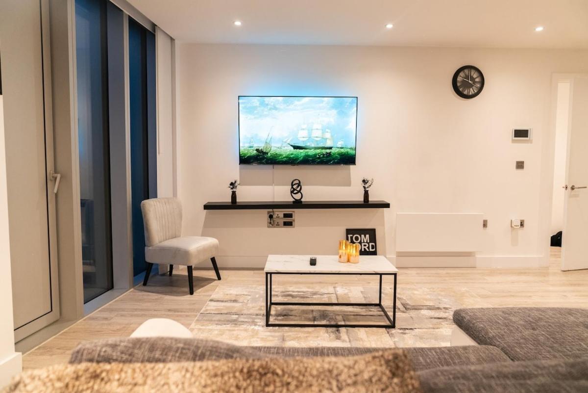 Luxury 2 Bed Penthouse With Stunning Views In Manchester City Centre מראה חיצוני תמונה